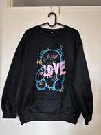 Nieuwe sweater met print Beer zwart maat L, Kleding | Dames, Maat 38/40 (M), Zwart, Nieuw, Ophalen of Verzenden