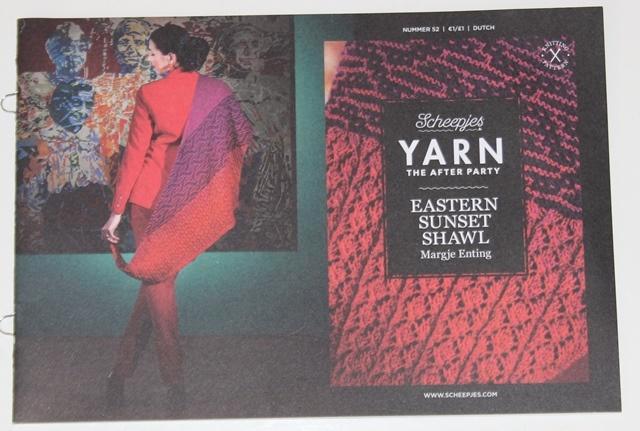 Eastern Sunset shawl  10846/a, Boeken, Hobby en Vrije tijd, Zo goed als nieuw, Breien en Haken, Ophalen of Verzenden