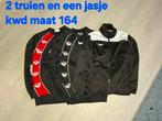 2 truien en een jasje KWD maat 164, Ophalen of Verzenden