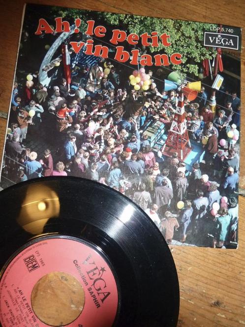 EP EMILE BOUBAL ah le petit vin blanc 1974, Cd's en Dvd's, Vinyl Singles, Zo goed als nieuw, Pop, Ophalen of Verzenden