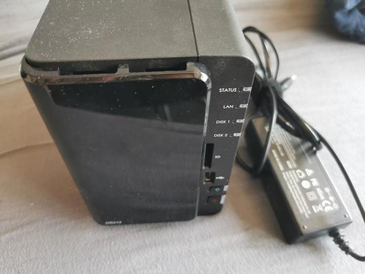 Synology DS212 NAS - Netwerk Opslag, Computers en Software, NAS, Zo goed als nieuw, Verzenden