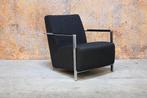 ZGANieuw grijze stoffen Harvink Alowa design fauteuil, Huis en Inrichting, Fauteuils, Design on Stock, 75 tot 100 cm, Ophalen of Verzenden
