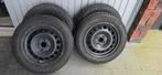 renault twingo Michelin Alpin winterbanden op velg, 14 inch, Gebruikt, 175 mm, Banden en Velgen