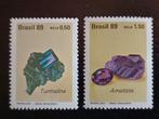 Brazilië 1989 Edelstenen, Postzegels en Munten, Postzegels | Amerika, Ophalen of Verzenden, Zuid-Amerika, Postfris