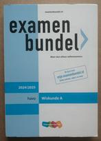 HAVO 2024/2025 Examenbundel Wiskunde A, Verzenden, Zo goed als nieuw