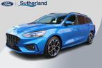 Ford Focus 2.0 EcoBlue 150pk ST-Line X Wagon | Panoramadak |, Auto's, Ford, Stof, Gebruikt, 4 cilinders, Blauw