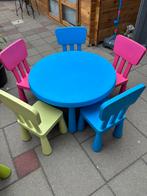 Ikea speeltafel met 5 stoeltjes, Ophalen, Zo goed als nieuw