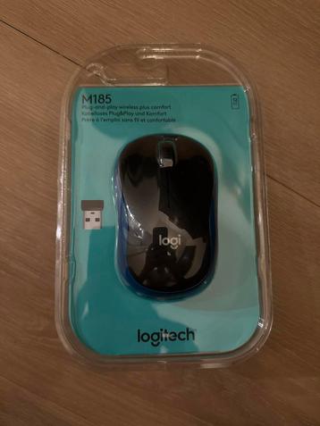 Logitech M185 Draadloze Muis - Nieuw! beschikbaar voor biedingen