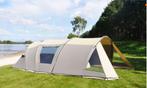 Tunneltent Falco inclusief vakantieaanhanger, Caravans en Kamperen, Tenten, Ophalen, Zo goed als nieuw, Tot en met 5
