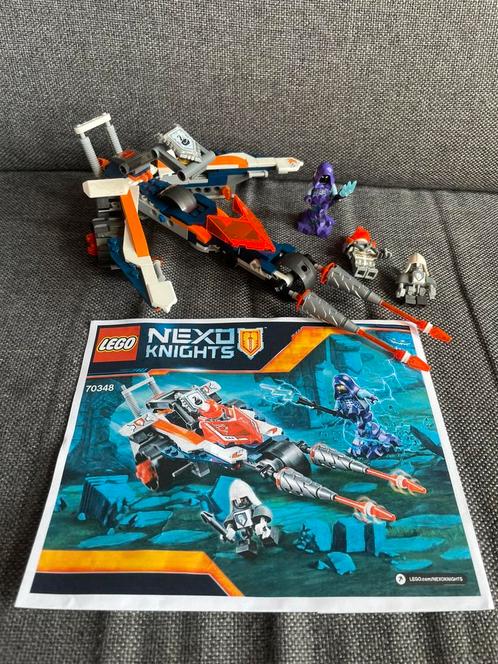LEGO Knights 70348 - Lance's dubbele Jouster, mist stickers, Kinderen en Baby's, Speelgoed | Duplo en Lego, Zo goed als nieuw