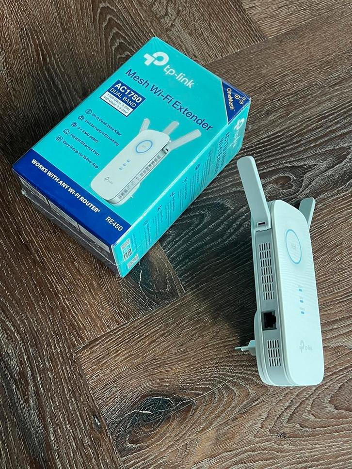 TP-Link AC1750 Mesh Wi-Fi Versterker, Computers en Software, WiFi-versterkers, Nieuw, Ophalen