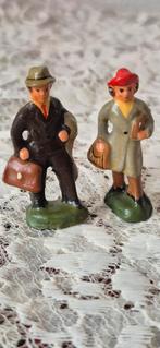 Antieke Ertsgebergte Figuren - Set van 2, Antiek en Kunst, Antiek | Speelgoed, Ophalen of Verzenden