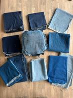 Jeansstof / spijkerstof (pakket 3 kg), Hobby en Vrije tijd, Stoffen en Lappen, Ophalen of Verzenden, Zo goed als nieuw, Overige kleuren