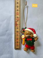 Plastic kerstbal beertje., Ophalen of Verzenden, Gebruikt