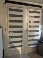 2 duo rolgordijnen - wit - 72 x 185 cm, Gebruikt, Wit, Modern, 150 tot 200 cm