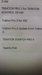 Traktor Scratch Pro 2 software licentie, Computers en Software, Ophalen of Verzenden, Zo goed als nieuw