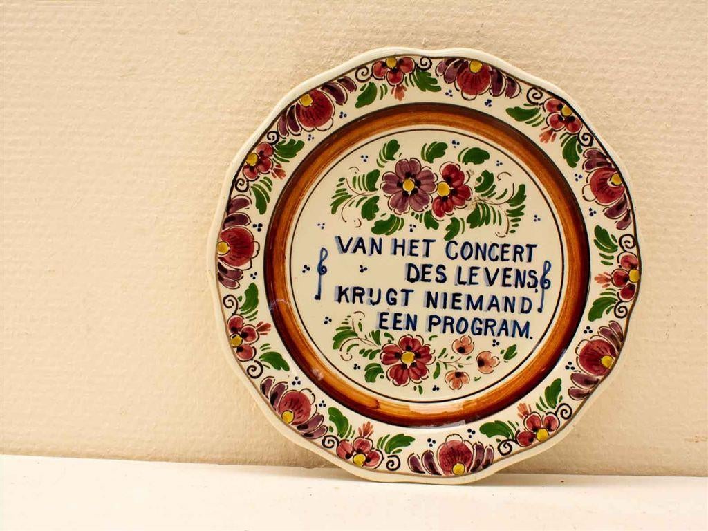 makkum wandbord 30430, Huis en Inrichting, Woonaccessoires | Wanddecoraties, Gebruikt, Ophalen of Verzenden