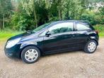 Opel Corsa 1.2 3D uit 2007, Zwart, Auto's, Voorwielaandrijving, 4 cilinders, 1229 cc, Zwart