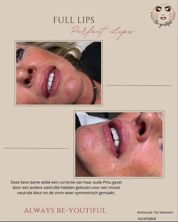 Permanente make-up beschikbaar voor biedingen