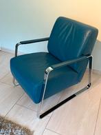 Prachtige lederen fauteuil Montel, Ophalen, Zo goed als nieuw, 75 tot 100 cm, 50 tot 75 cm