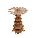 Traditionele kerstpiramide met doos, 5 verdiepingen, Diversen, Kerst, Gebruikt, Onbekend, Ophalen of Verzenden, Onbekend