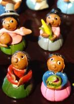 Bolivia.  29X Kleurige mini kleipoppetjes, markt en muziekba, Nieuw, Poppetjes, Ophalen