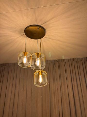 Goudkleurige Karwei Hanglamp - Perfecte Staat