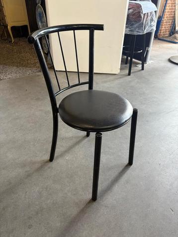 36 italiaans design horeca calligaris model stoel zwart set beschikbaar voor biedingen