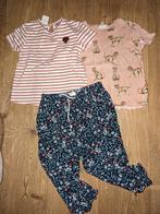 Broek en 2 t-shirts maat 98- 104 H&M Zara, Kinderen en Baby's, Kinderkleding | Maat 98, Meisje, Ophalen of Verzenden, Zo goed als nieuw