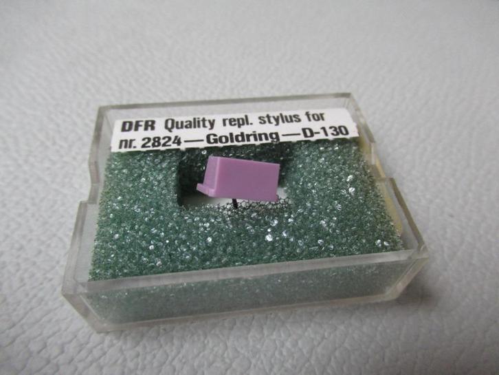 Naald Emdo DFR vervangt Goldring G820 G820E D130, Audio, Tv en Foto, Platenspelers, Nieuw, Platenspeler-onderdeel, Overige merken