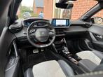 Peugeot e-208 EV GT 350 50 kWh PANODAK / STOELVERW. / ADDAPT, Auto's, Gebruikt, Met garantie (alle), 24 min, Zwart