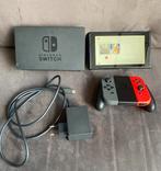 Nintendo Switch, Ophalen of Verzenden, Zo goed als nieuw, Met 2 controllers, Switch Original