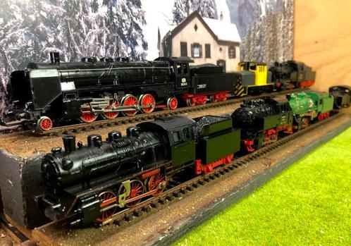 Fleischmann en Lima  6 locjes DC, Hobby en Vrije tijd, Modeltreinen | H0, Gebruikt, Locomotief, Gelijkstroom, Fleischmann, NS