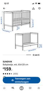 Sundvik Babybedje - Zo goed als nieuw!, Ophalen, Zo goed als nieuw, Ledikant