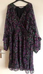 Mooie jurk met print zwart paars groen maat 48 Miljuschka, Kleding | Dames, Overige kleuren, Miljuschka, Maat 46/48 (XL) of groter