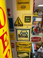 FOCWA garage emaille reclamebord, Ophalen of Verzenden