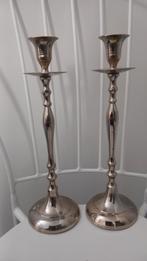 Sierlijke set kandelaars., Antiek en Kunst, Antiek | Kandelaars, Ophalen of Verzenden, Overige materialen