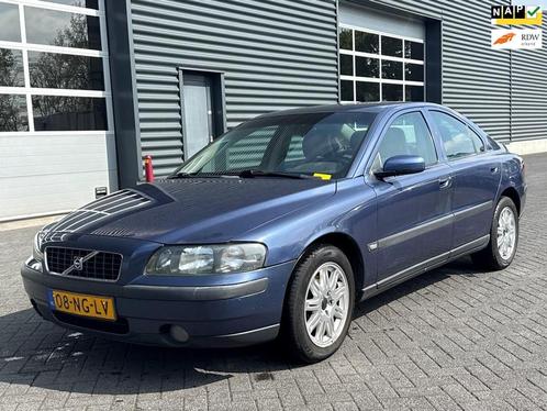 Volvo S60 2.4, Auto diversen, Schadeauto's, Volvo, Handgeschakeld, Benzine, Sedan, Blauw