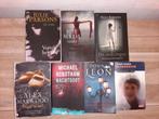 7 thrillers oa Donna Leon en Michael Robotham, Boeken, Ophalen of Verzenden, Gelezen