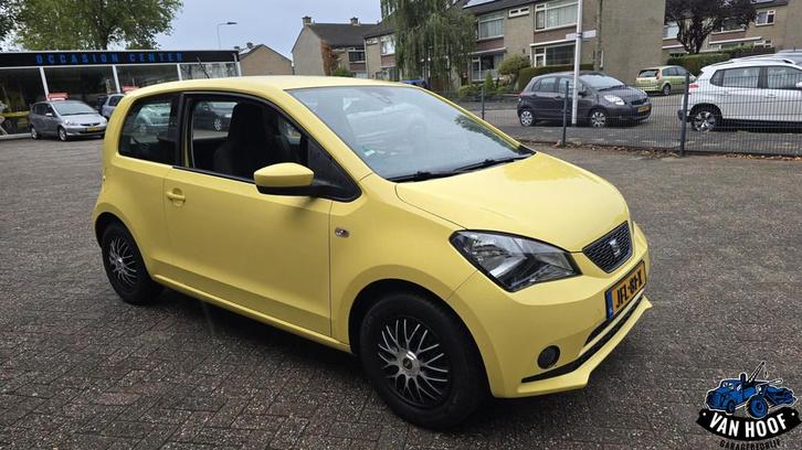 Seat Mii 1.0 Style |2017|Airco|Geel|Zuinig & Betrouwbaar, Auto's, Seat, Bedrijf, Te koop, Mii, ABS, Airbags, Airconditioning, Alarm