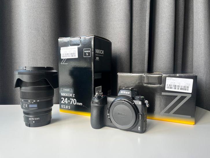 Nikon Z6II body + NIKKOR Z 24-70mm F/2.8 S + accessoires, Audio, Tv en Foto, Fotocamera's Digitaal, Zo goed als nieuw, Nikon, Geen optische zoom