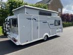 Trigano Silver 420 CP Prachtige hefdak caravan met STALLING, Bedrijf, Treinzit, 5 tot 6 meter, Schokbreker
