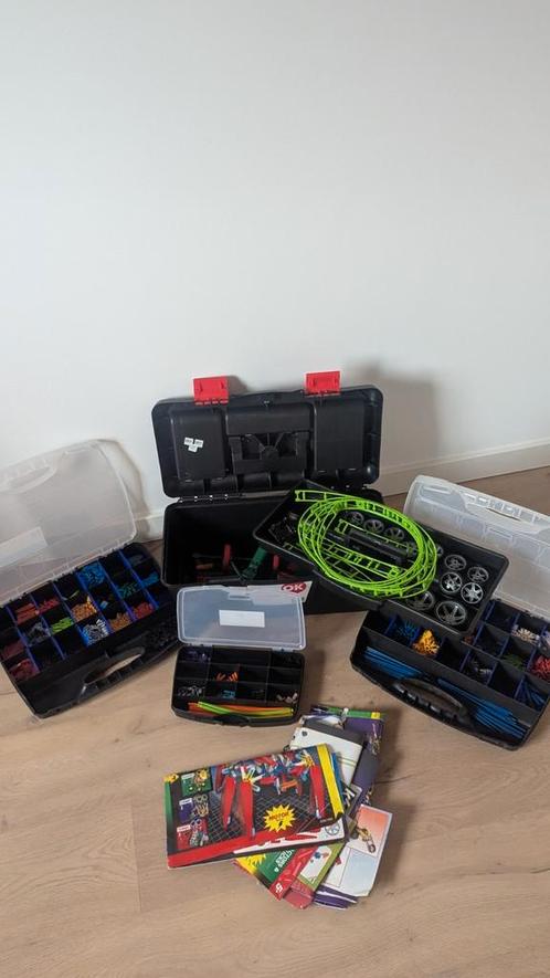 Heel veel Knex! Gesorteerd incl. Dozen en boekjes, Kinderen en Baby's, Speelgoed | Bouwstenen, Zo goed als nieuw, K'nex, Ophalen