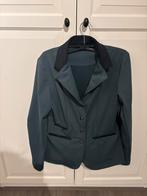 Qhp groen wedstrijdjasje - 40, Dieren en Toebehoren, Paardrijkleding, Dressuur, Ophalen of Verzenden, Zo goed als nieuw, Dames