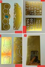 Embossing mallen. Voor de kaartenmakers onder ons!, Hobby en Vrije tijd, Ophalen of Verzenden, Gebruikt, Overige thema's, Pons of Mal