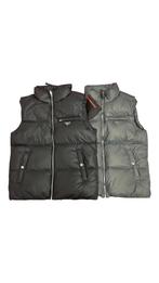 Prada Primaloft Logo Gillet Down bodywarmer zwart en grijs, Ophalen of Verzenden, Nieuw