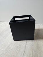 Nieuwe Kubus Wandlamp Zwart Aluminium, Nieuw, Ophalen of Verzenden, Minder dan 10 liter, Metaal
