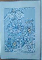 Franka Kerst / Nieuwjaarskaart 2014  (Henk Kuipers), 1980 tot heden, Nieuw, Ophalen of Verzenden, Prent