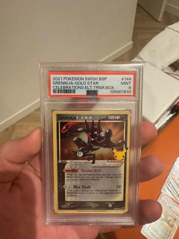 ⭐️️4x Greninja celebrations psa graded ⭐️ beschikbaar voor biedingen