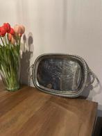 Zilver kleurig dienblad met handvatten, Antiek en Kunst, Ophalen of Verzenden